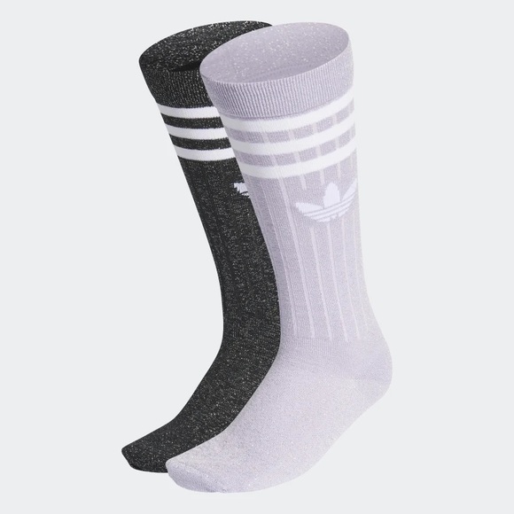 adidas Accessories - 🌴 3 for$30 adidas 2 pair crew socks glitter